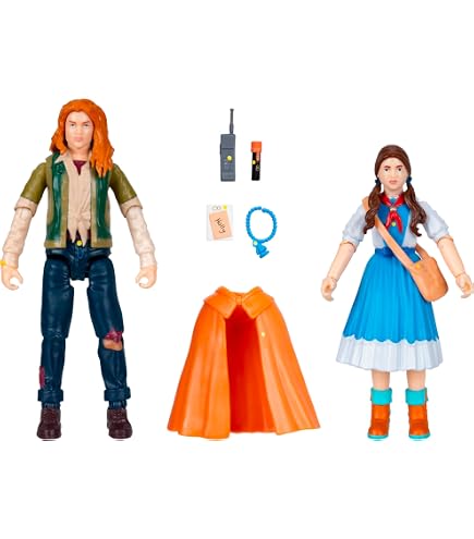 Amazon.com: Stranger Things Eleven and Hopper 2-Pack - Two 4-Inch