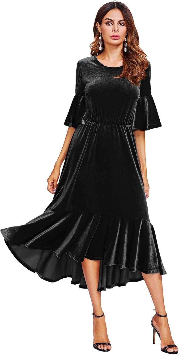 a line cocktail dress