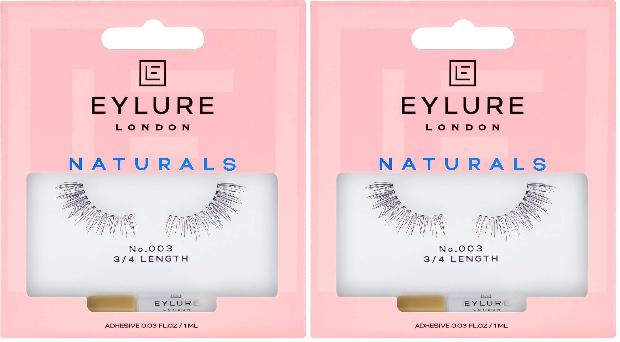 Eylure 3/4 Length No. 003 False Lashes (Pack of 2)