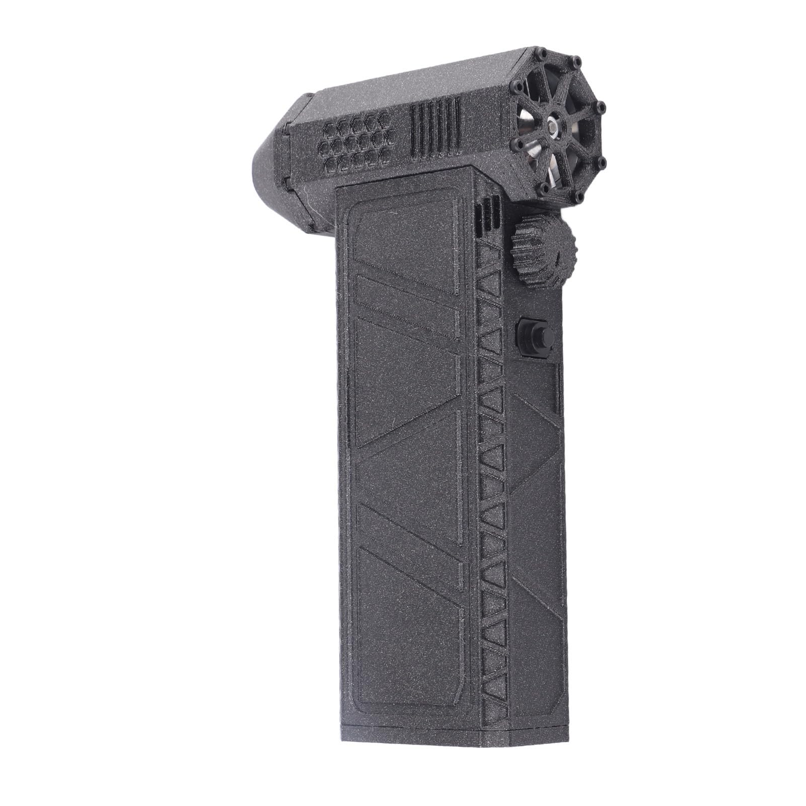 Portable Air Blower, Aluminum Alloy Stepless Speed Adjustable Cordless Electric Air Duster Mini High Temperature Resistant 200000RPM for Outdoor