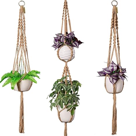 6 Packs 3 Sizes With 6 Pcs Ceiling Hooks Handmade Indoor Outdoor