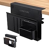 LUKETURE Desk Side Storage, Steel Side Desk