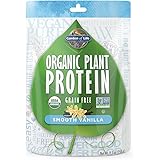 Garden of Life Organic Protein Powder - Vegan Plant-Based Protein Powder, Vanilla, 9.4oz (265g) Powder