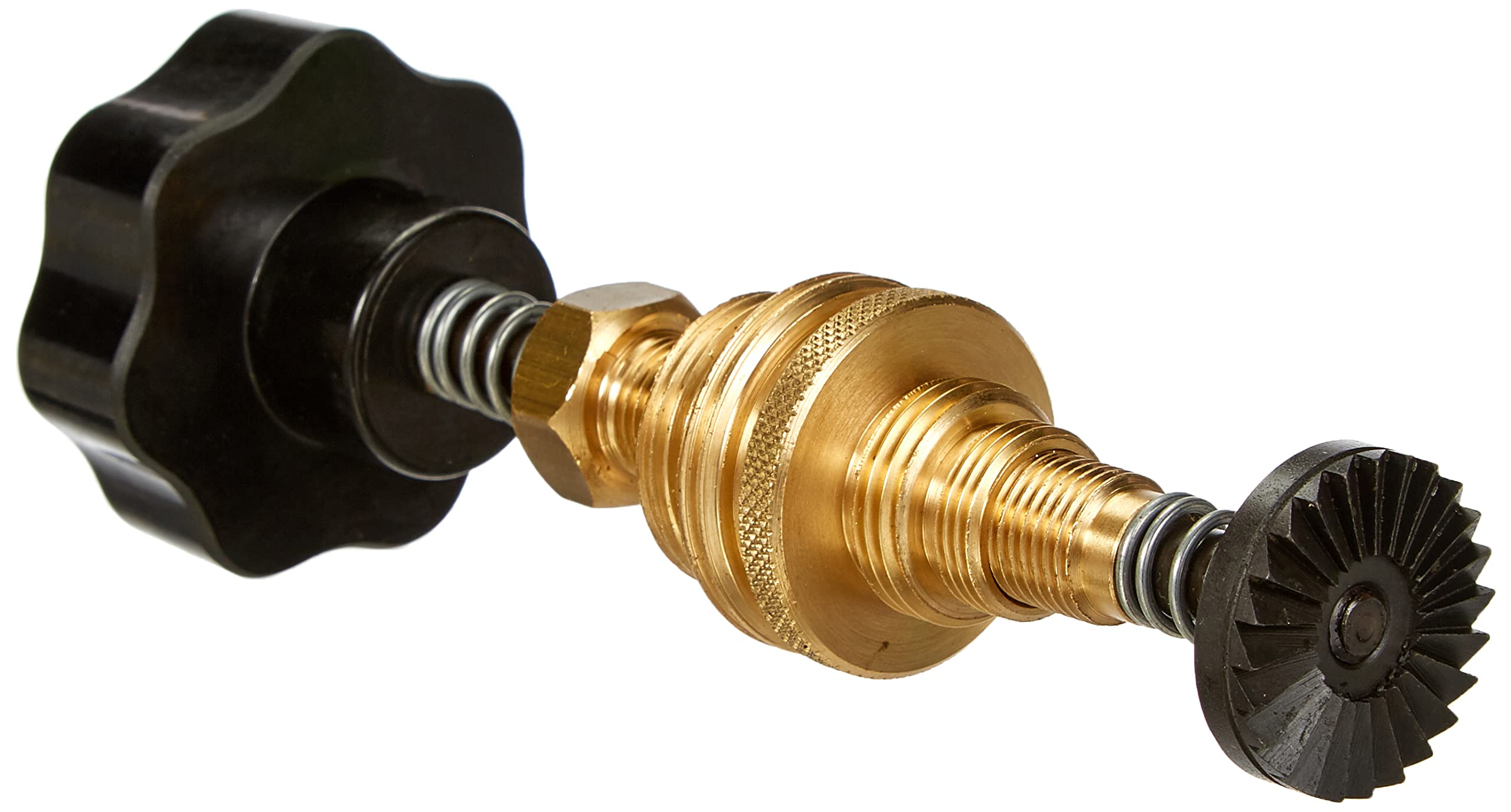 Haas Professional Valve Seat Cutter Set for 3/8 Inch, 1/2 Inch, 3/4 Inch and 1 Inch, Black/Brass (1 Set)