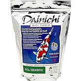 Dainichi Koi Fish Food, All-Season 5.5 lb Bag &ndash; Medium Floating Pellets (5.5 mm) for Koi, Goldfish and Pond Fish &ndash; Cold-Weather and Winter Formula &ndash; Easily Digestible Wheat Germ Formula