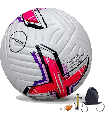 Amazon.com: Torvinas Soccer Ball Size 5,4 with Pump, Waterproof PU