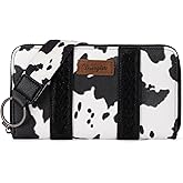 Wrangler Wallet Purse for Women Western Aztec Clutch Wristlet Wallet with Credit Card Holder