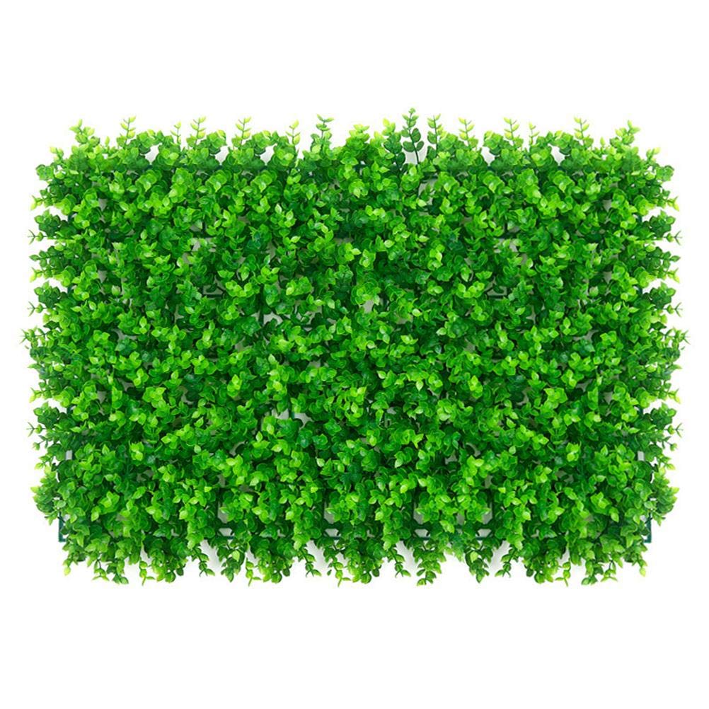HWGING Artificial Boxwood Panels, UV Beech Wood Hedge Wall Panels Artificial Grass Background Wall, Ivy Leaf Screening Roll Artificial Green Plant Simulation Green Grass Screen