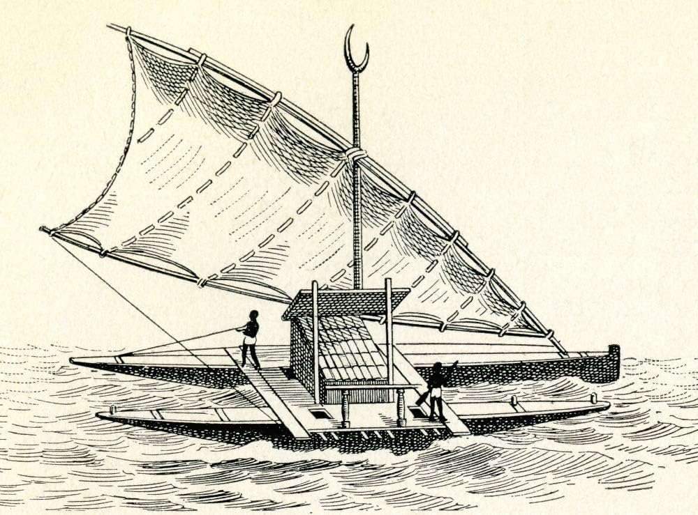 Amazon Com Posterazzi Dpi12323507 Aka Na Drua N Drua Ndrua Or Vaka Tepu A Double Hulled Voyaging Canoe From Fiji From Enciclopedia Ilustrada Segui Published C 1900 Photo Print 16 X 12 Multi Posters posterazzi dpi12323507 aka na drua n