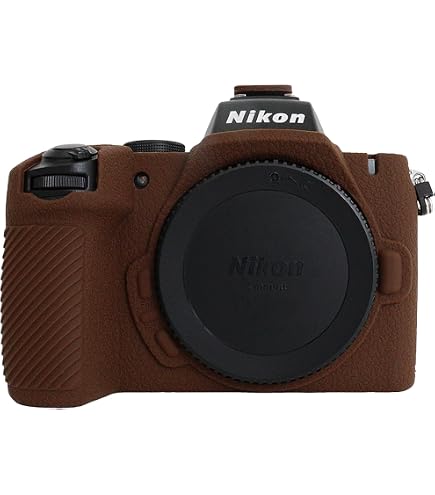 Amazon.com : Rieibi Handmade Genuine Leather Half Case For Nikon