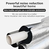 POWRZZZY Pipe Insulation Foam Tube Wrap Rubber Foil 10mm Freeze Protection 1m view 5