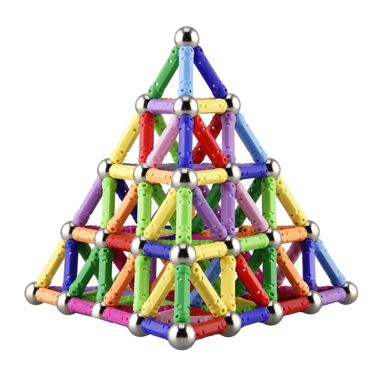 Best Magnetic Balls And Bars Building Set Simple Home