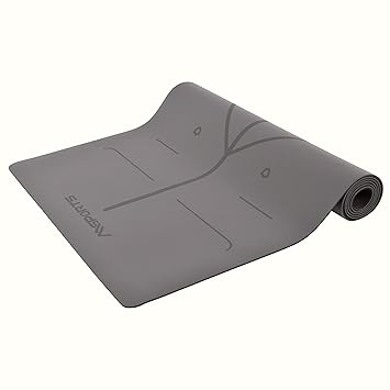 MSPORTS Yogamatte Professional | Hautfreundliche - Phthalatfreie Fitnessmatte | Rutschfest - 183 x 65 x 0,5 cm | Gymnastikmatte