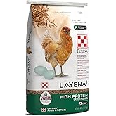 Purina Layena + High Protein Layer Chicken Feed (40 Pound)
