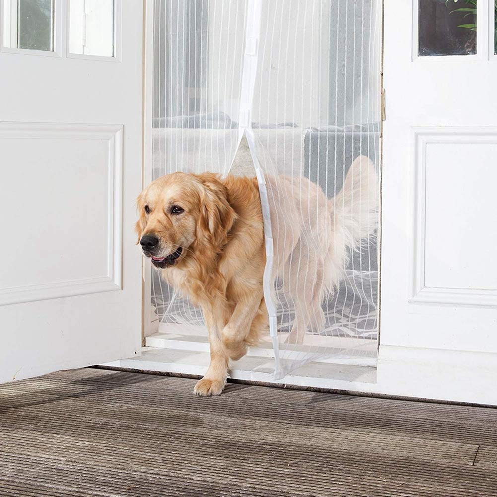 Zanzariera Magnetica Per Porte Francesi 75x215 Cm - Scorrevole, Adesiva, Facile Montaggio - Foto 9