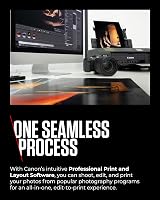 Canon PIXMA PRO-200 Printer A3+ Dye Ink Vibrant Colour Media Handling LCD view 7