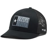 Columbia Unisex Adult PFG Logo Mesh Ball Cap | Breathable, Mesh Back Ventilation, Classic Fit