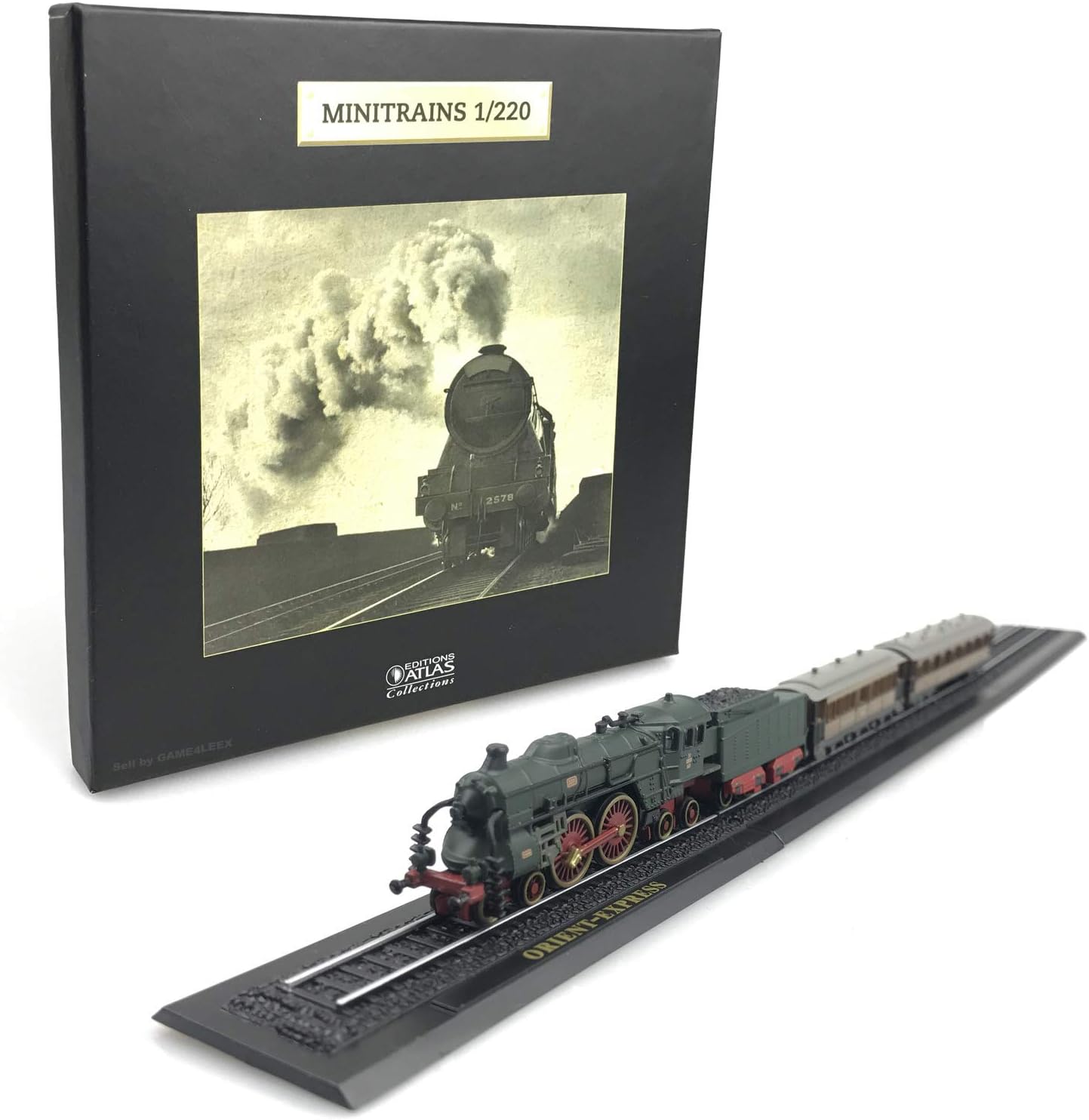 Editions Atlas Collection 1220 Z Scale Orient Express Train Model Set