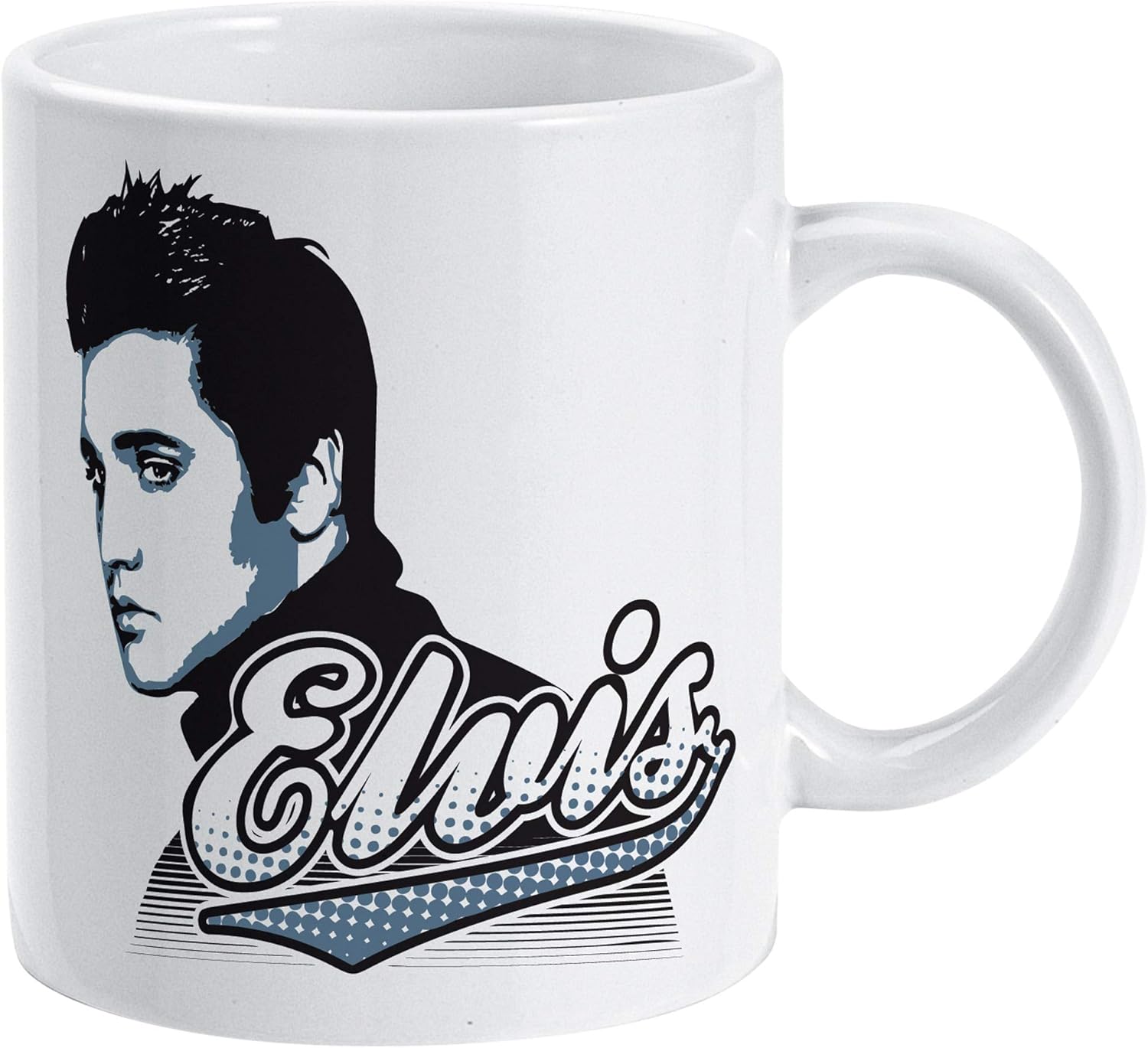 Elvis Presley Mug. Quality Gift Boxed Cup Amazon.co.uk Kitchen & Home
