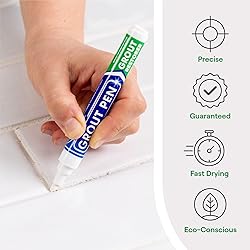 Grout Pen White Tile Paint Marker: Waterproof Grout