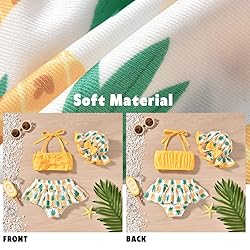 Toddler Baby Girls Swimsuit Pineapple Bikini Two