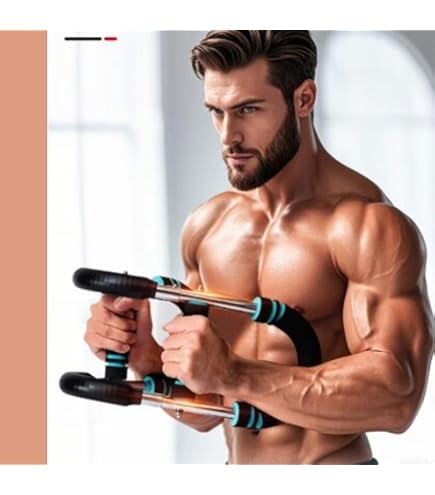 Twister Arm Trainer For Men - Adjustable 3-Level Resistance (60-110 Lbs) Chest