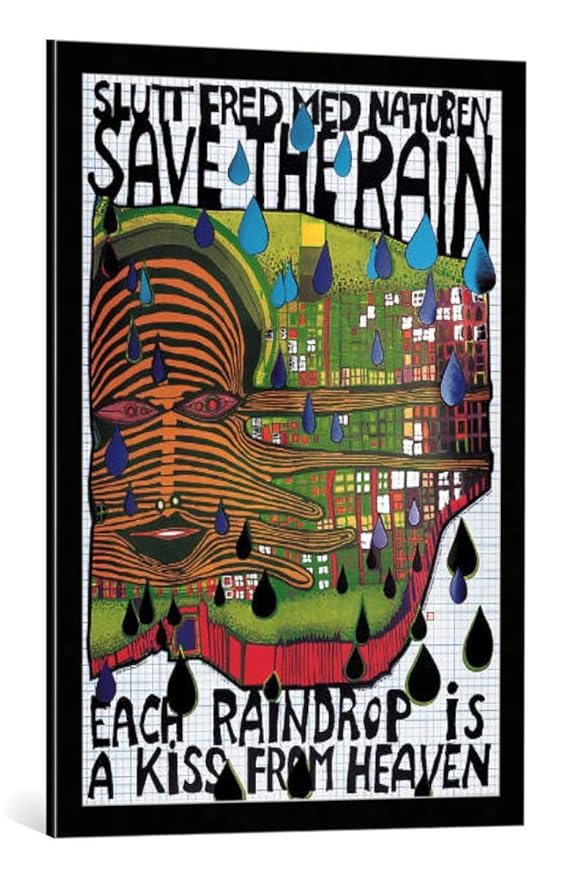 kunst für alle Bild mit BilderRahmen Friedensreich