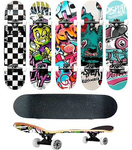 Skate Completo Shape 8.0 Mentex Night Skull | Amazon.com.br