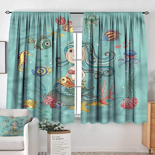 Amazon Com Sanring Kids Boys Bedroom Backout Curtains Under The