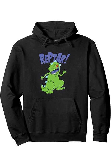 Amazon.com: Rugrats Reptar Land Pullover Hoodie : Clothing, Shoes \u0026 Jewelry