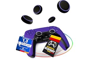 MatoSan® PS5 Controller Grip Thumbstick Accessories Silicone Caps Xbox Grip, PS4 Sticks, Xbox Controller Thump Grips Protection - Enhanced Precision & Durability PS5 Thumpstick Grips (PurpleSan)