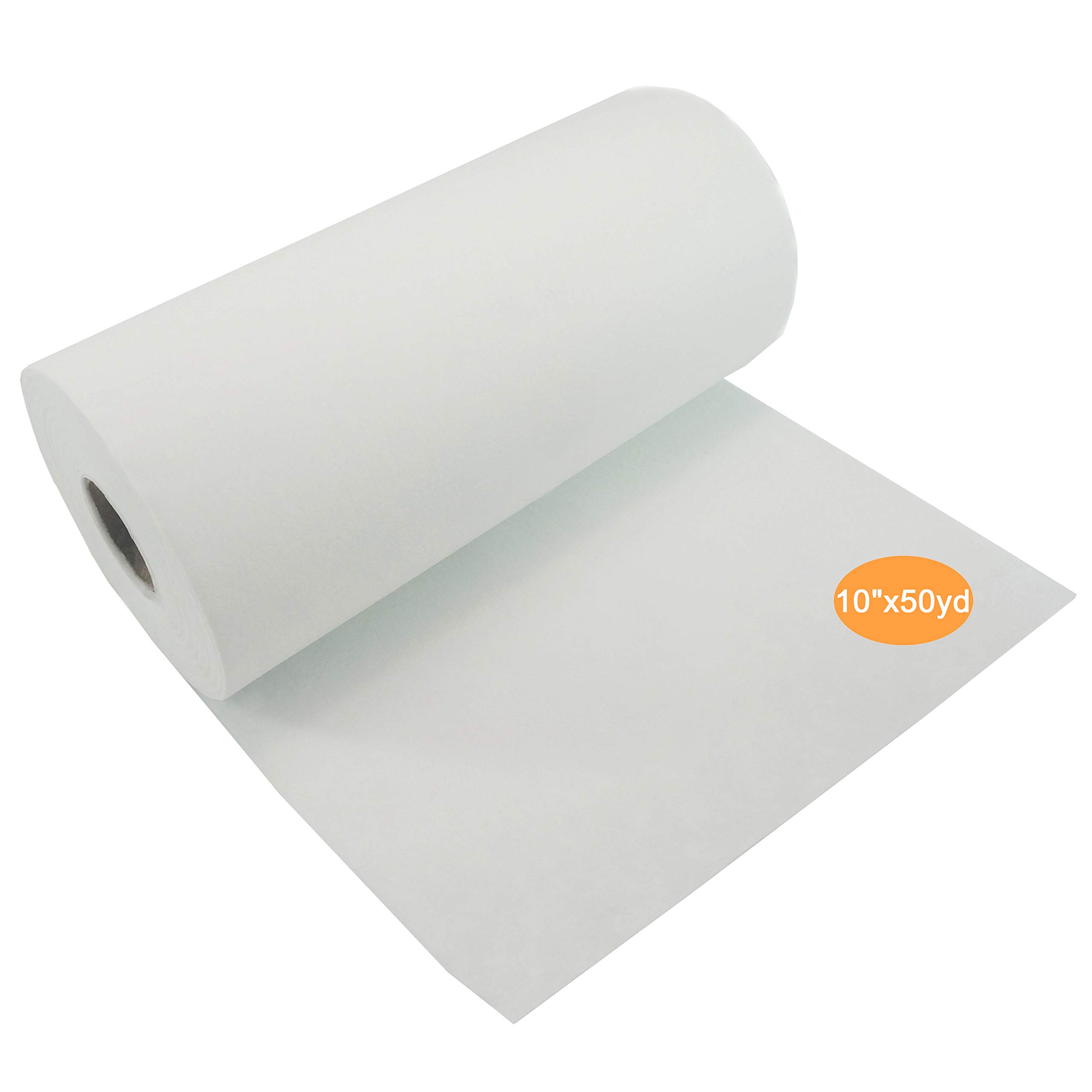 Photo 1 of New Brothread Tear Away Machine Embroidery Stabilizer Backing 10" x 50 Yd roll - Medium Weight 1.8 oz - Cut into Variable Sizes - for Machine Embroidery and Hand Sewing