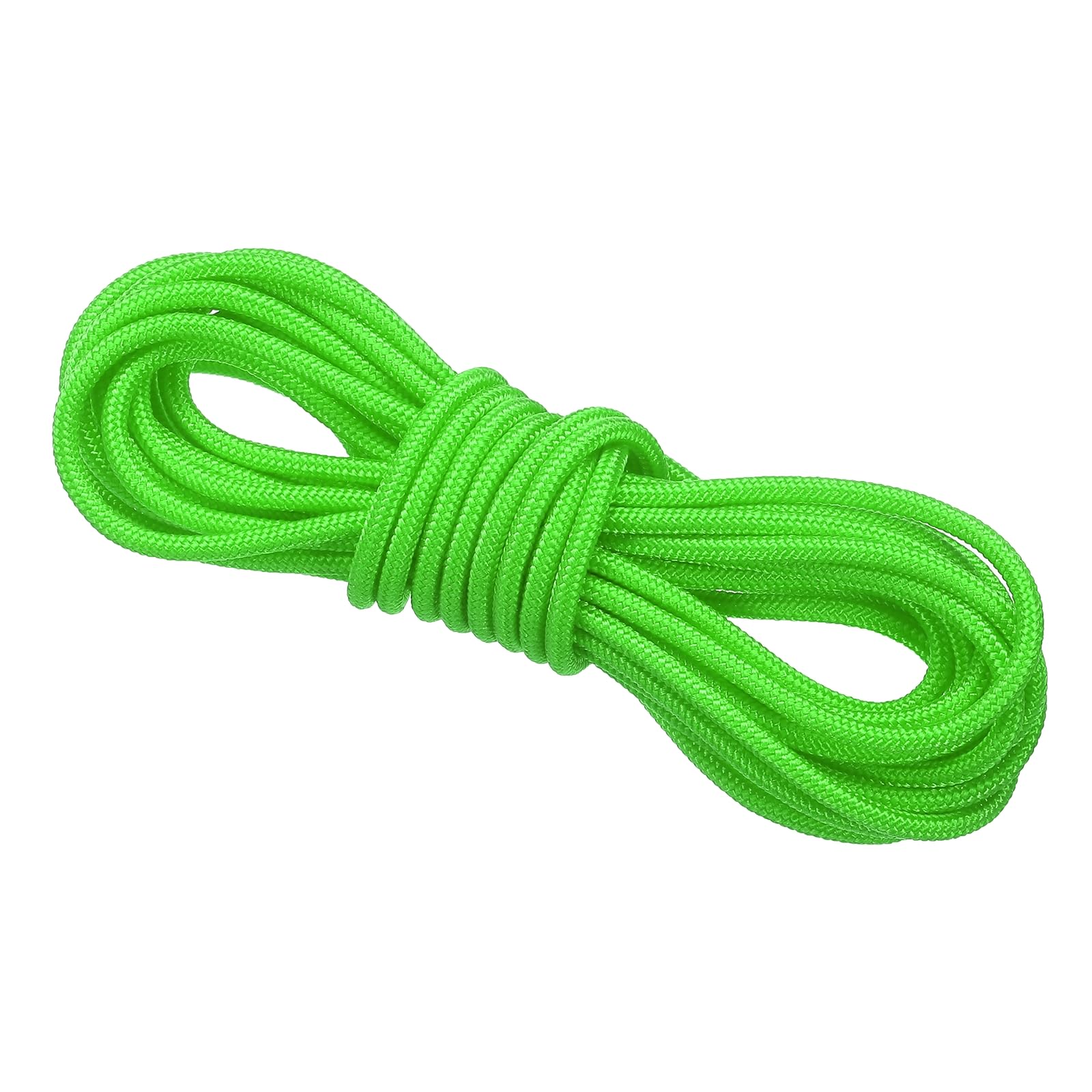 PATIKIL Archery D Loop Rope 3 Meters, Bow D Loop String Release Material Nock Wire Nocking Loop Buckle Ring for Compound Bowstring, Bright Green