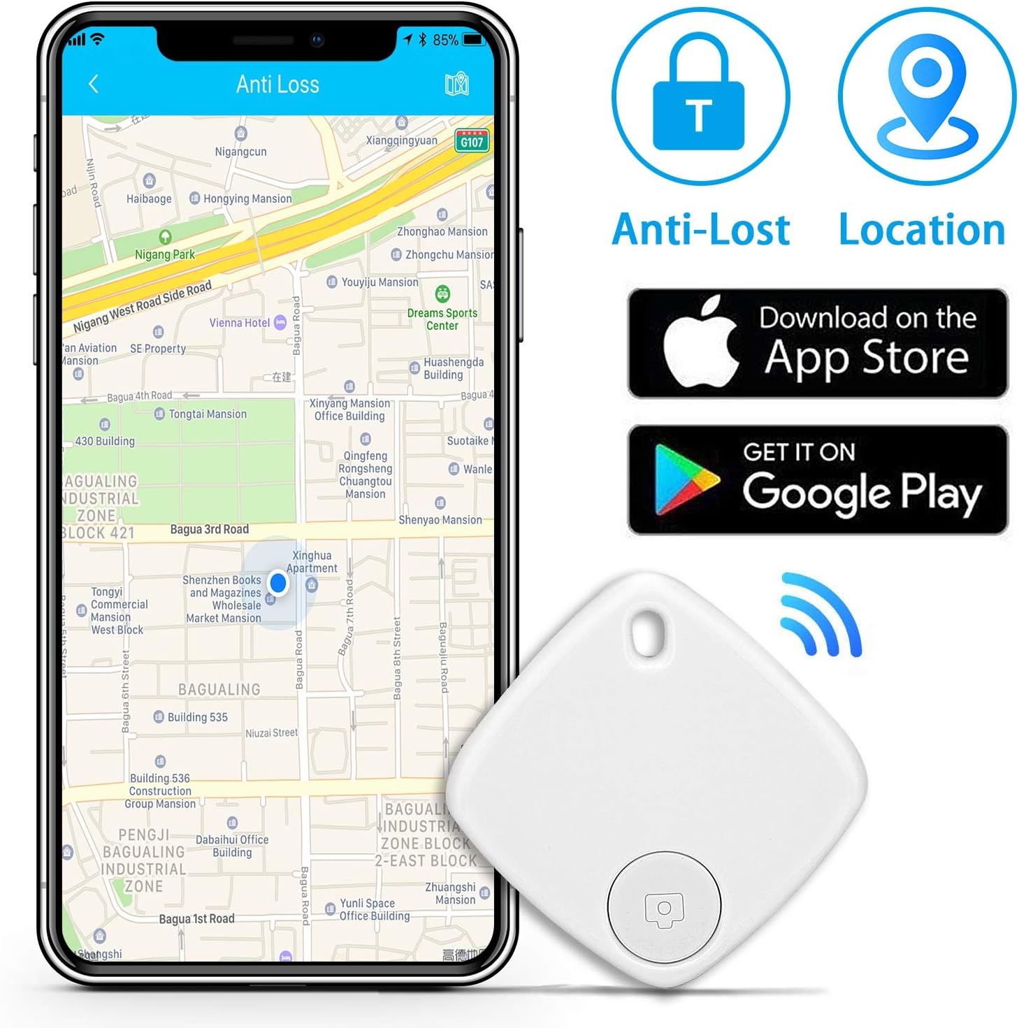 luggage locator amazon