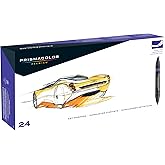 Prismacolor Premier Double-Ended Art Markers Fine And Chisel Tip Adult Coloring 24 Pack