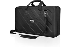 ITHWIU Hard Shell EVA EVA Storage Case, Lightweight Molded Fits Pioneer RX, SX, SX2, SX3, Denon MC7000, Black