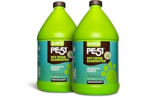 ZEOFILL PE-51 Pet Odor Eliminator - Outdoor Odor Eliminator for Pets, Cat Urine, Dog Pee, and Poop | Artificial Turf, Lawn, Yard, Decks & Patio Smell Remover | Natural Eco-Friendly Enzymes | 2 Gallon