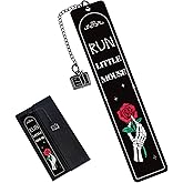 Shejdgart Dark Romance Bookmarks Gifts - Funny Spicy Bookmarks for Women Friends Girls Romance Gothic Gag Book Marks for Book Lovers Reader Bookworm Halloween Thanksgiving Christmas Birthday Gifts