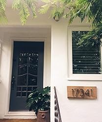 5’’ Floating House Number Modern House