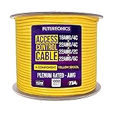 (Single Pack) 1000Ft Access Control Cable Plenum