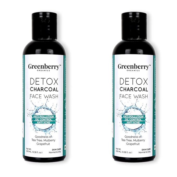 elbrilo charcoal foaming face wash