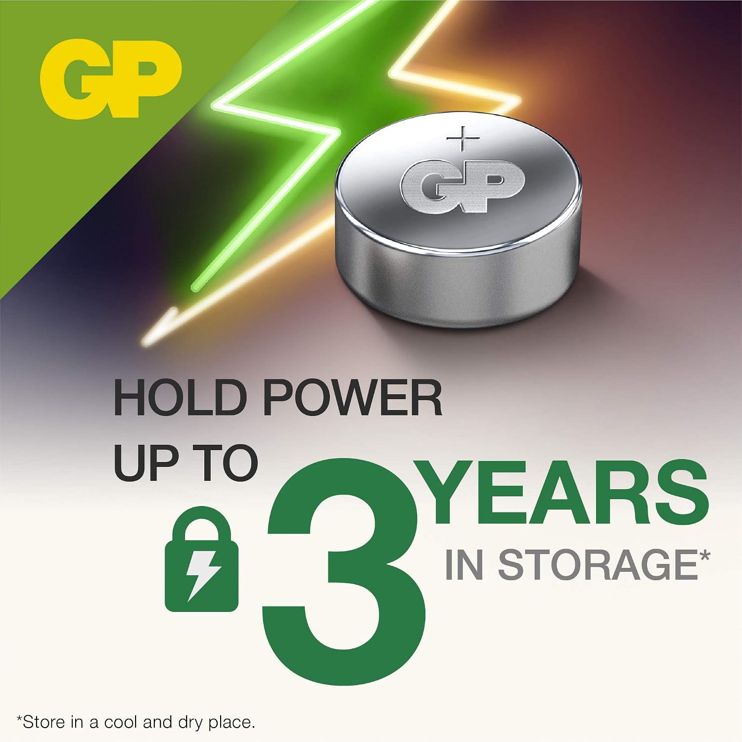 LR44 40-Pack of GP Batteries LR44 Button cell batteries Also known as AG13 / A76 suitable for Toys Calculators/Tv Remotes/Watches etc - Image 3