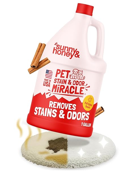 SUNNY & HONEY PET STAIN AND ODOR REMOVER...
