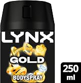 Lynx Gold Body Spray for Men Dark Vanilla Oud Scent 48 Hour Odour Protection view 2