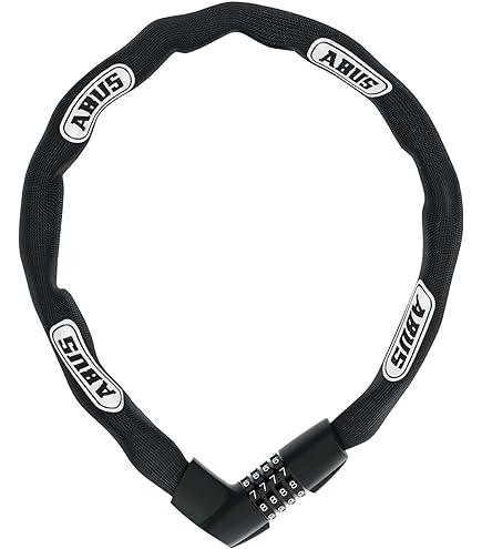 【新品未使用】ABUS チェーンロック 1385C 75cm ネオングリーン ABUS アブス 自転車 バイク ロック チェーンロック 4804K/110 全長