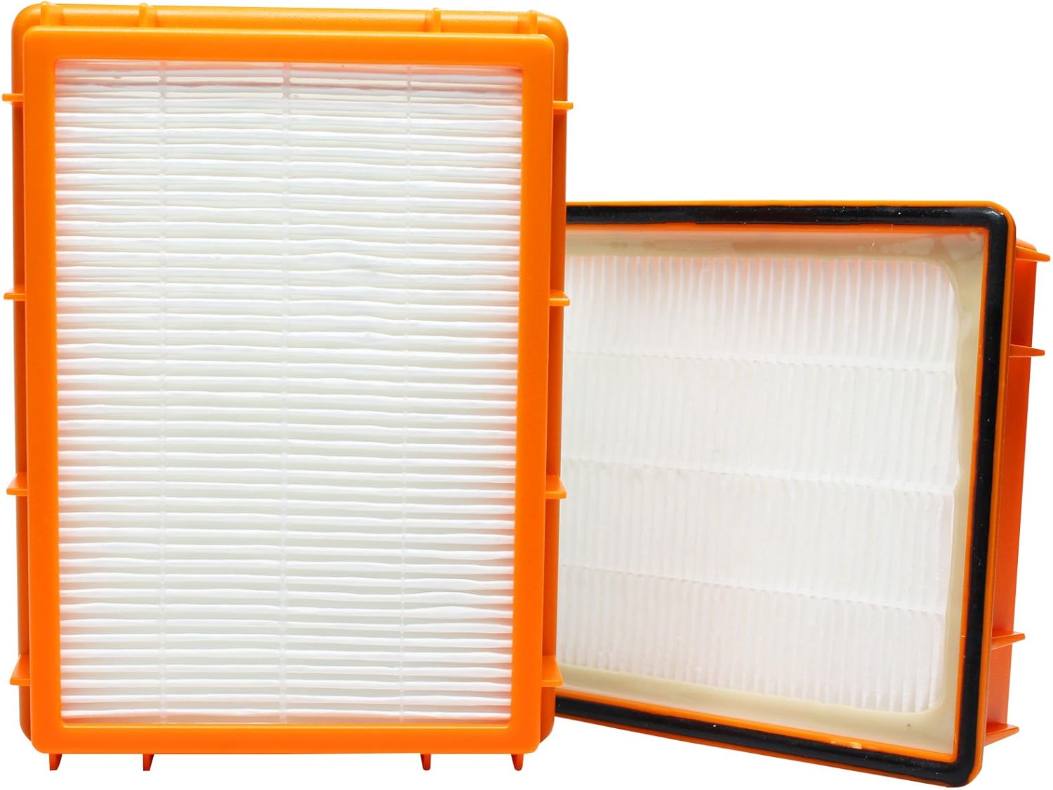 UpStart Battery 2-Pack Replacement for Eureka Boss SmartVac 4870T Vacuum HEPA Filter - Compatible with Eureka HF-2 HEPA Filter