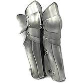 ANTIQUECOLLECTION Articulated Greaves Set Leg Armour Medieval Cosplay