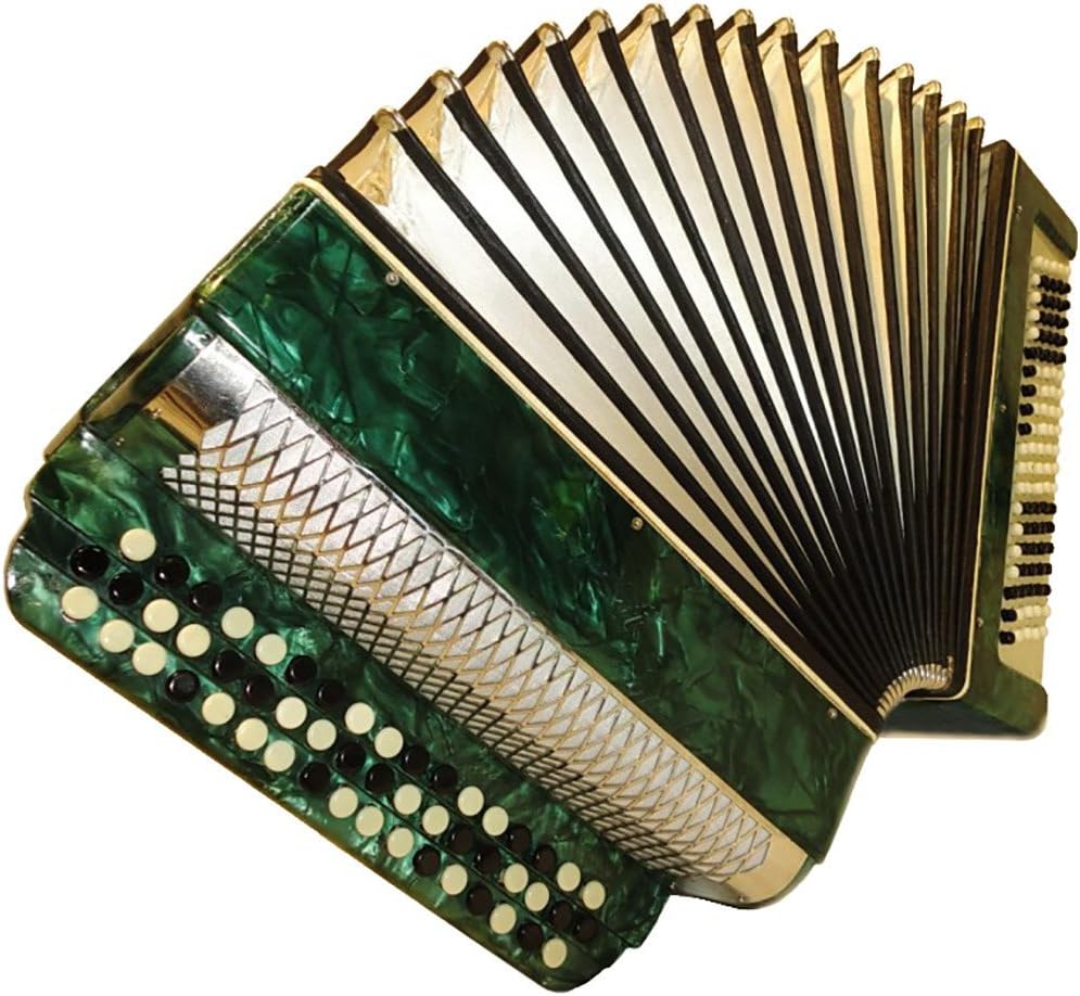 Cheap Ukrainian Button Accordion 100 Bass, Used Bayan, Ukraine 92