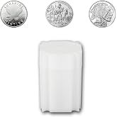 CoinSafe Medallion Tube - Each Tube Holds 20ea 39mm 1-Oz Silver &amp; Copper Rounds