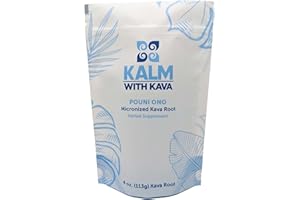 Kalm with Kava Pouni Ono Micronized Kava (4 oz.)